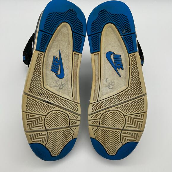 Nike Air Flight '13 Mid Mens Size 12‎ "Black Photo Blue" Sneakers 579961-001 - Picture 7 of 8